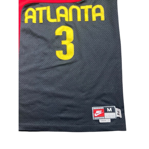 Vintage Atlanta Hawks Nike Jersey #3 Shareef Abdur-Rahim Swingman Sz M - Picture 5 of 9